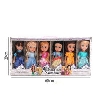 1 Muñeca Princesas 29 cm Juguete de Importacion SH93338
