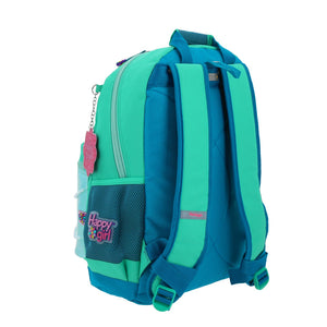 Set Chenson Mochila Lonchera Lapicera Para Niña Escolar Primaria Happy Girl SHELLISH HG66351