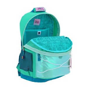 Set Chenson Mochila Lonchera Lapicera Para Niña Escolar Primaria Happy Girl SHELLISH HG66351