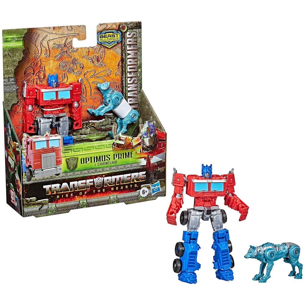 Transformers Optimus Prime Bestias F4612 Hasbro