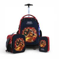 Kit Chenson Bowie Mario Mochila Baston Lonchera Lapicera
