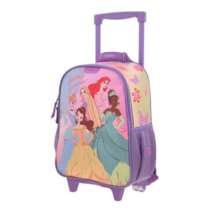 Mochila Chica Chenson Con Ruedas Preescolar Kinder Princesas PR70557-V Princs