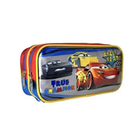 Lapicera Escolar Doble Cierre Ruz Cars Rayo McQueen 170557 Adyg
