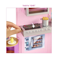 Barbie Restaurante Con Muñeca Cook 'n Grill Mattel HBB91
