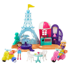 Set De Juego Muñeca Polly Pocket Aventuras En París GKL61 Mattel