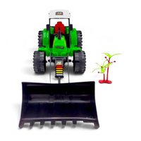 CYC 1 Tractor De Granja Friccion Juguete de Importacion
