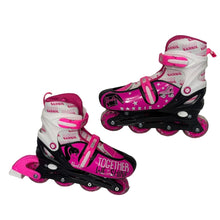 Cargar imagen en el visor de la galería, Patines con Luz Barbie Linea Talla Ajustable T378380 Juguete de Importación
