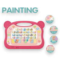CYC Pizarron Magico Interactiva Con Piano musical 2 en 1 Juguete Didactico Juguete de Importacion 688-35
