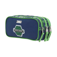 Lapicera Chenson Minecraft Azul PERIOUS Triple Compartimento
