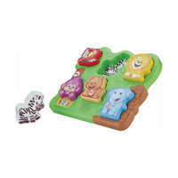 Rompecabezas Fisher-price Sonidos De Animales Zoologico CGN02 Mattel
