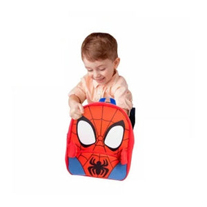 Mochila 3D Preescolar Chica Kinder Ruz Marvel Spiderman Hombre Araña Kawai 179139