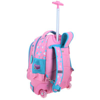 Mochila Chenson Con Ruedas Y Luces Led Happy Girl HG71035-P JART
