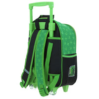 Mochila Chica Chenson Ruedas Niño Escolar Kinder Preescolar Minecraft Dupper MC66085-G
