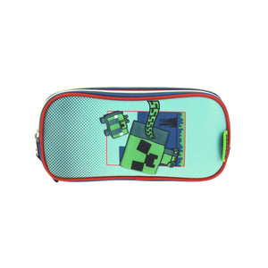 Set Chenson Mochila Lonchera y Lapicera Chica Chenson Preescolar Kinder Minecraft BLIPER MC66010-9