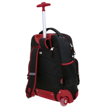 Cargar imagen en el visor de la galería, Mochila Grande Con Ruedas Y Luces Led Chenson Miles Morales Marvel MM70487-3 Mora
