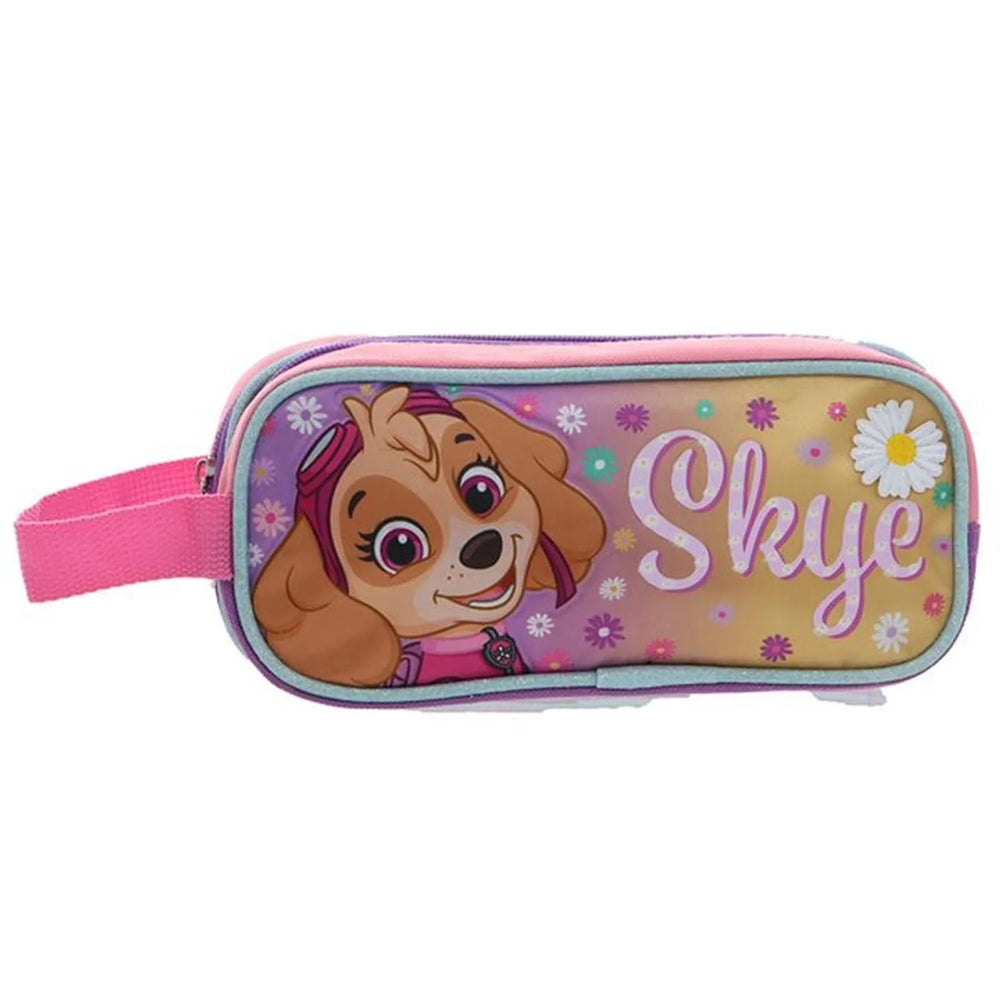 Lapicera Doble Escolar Estuche Ruz Paw Patrol 173703 Sky