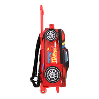 Mochila Con Ruedas Hot Wheels En Forma de Carro Yadatex
