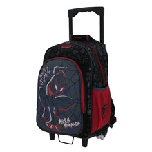 Cargar imagen en el visor de la galería, Mochila Grande Con Ruedas Chenson Miles Morales Marvel Drapo MM70294-3
