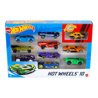 Hot Wheels 1:64 Pack 10 Aleatorio Mattel
