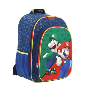 Mochila Grande Escolar Chenson Mario Bros MB65867-9