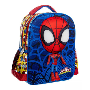 Mochila 3D Preescolar Chica Kinder Ruz Marvel Spiderman Hombre Araña FRET 179424