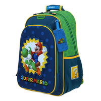 Mochila Grande Primaria Chenson Mario Bros Yoshi MB70626-9 Sploshi
