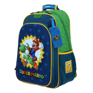 Mochila Grande Primaria Chenson Mario Bros Yoshi MB70626-9 Sploshi