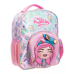 Mochila 3D Chica Preescolar kinder Mis pastelitos Ruz Klimr 179171