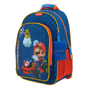 Mochila Escolar Chenson Mario Bros Primaria Gokar MB66163-9