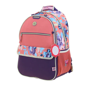 Mochila Grande Escolar Chenson Happy Girl Porta Laptop Clear HG66037-P