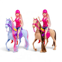 CYC Muñeca Con Caballo Juguete de Importacion SH24038915
