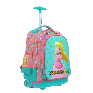 Set Chenson Mochila Lonchera Lapicera Peach Princesa Peam