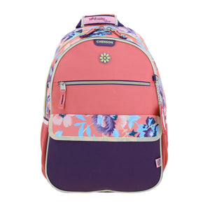 Mochila Grande Escolar Chenson Happy Girl Porta Laptop Clear HG66037-P
