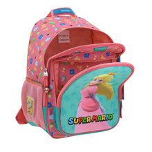 Cargar imagen en el visor de la galería, Mochila Escolar Chenson Mario Bros Primaria Princesa Peach Shaw MB66348-P
