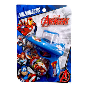 1 Lanzador De Discos Marvel Spiderman y Avengers Juguete de Importacion T360693