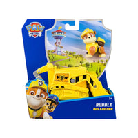 Carro Paw Patrol Vehiculo Basico con Cachorro Spin Master Rubble 6071153
