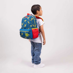 Mochila Mediana Preescolar Kinder Chenson Rex Dinsoaurio Saurito  CO66331-9