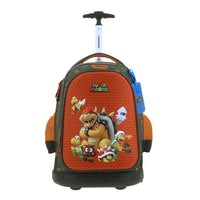 Kit Chenson Thorin Mario Bowser Mochila Ruedas, Lonchera y Lapicera MB66594-A_Set
