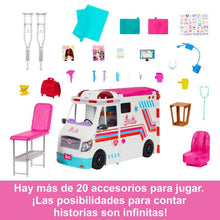 Cargar imagen en el visor de la galería, Barbie Profesiones Set De Juego Clínica De Atención Médica HKT79 Mattel
