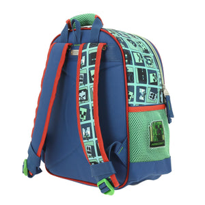 Mochila Chica Chenson Preescolar Kinder Minecraft BLIPER MC66010-9