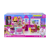 Barbie Restaurante Con Muñeca Cook 'n Grill Mattel HBB91
