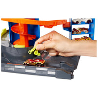 Pista De Vehículos Hot Wheels City Mega Garage GNL70 Mattel
