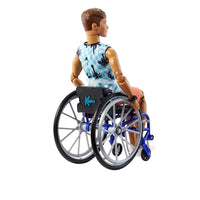 Barbie Fashionista Muñeco Ken Silla Ruedas HJT59 Mattel
