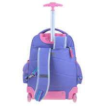 Cargar imagen en el visor de la galería, Mochila Chenson Con Ruedas Y Luces Led Vania Bachur Escolar Primaria VB70471-U MALVA
