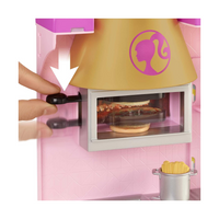 Barbie Restaurante Con Muñeca Cook 'n Grill Mattel HBB91
