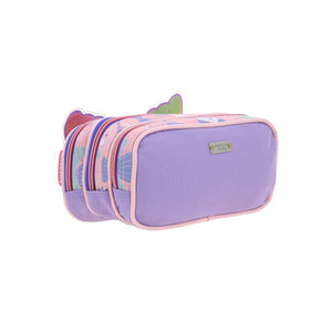 Lapicera Estuche Chenson Triple Cierre Sirena Happy Girl Syl HG66382-I