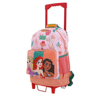 Mochila Grande Con Ruedas Fabrica Chenson Disney Princesas Triunv PR70687-O
