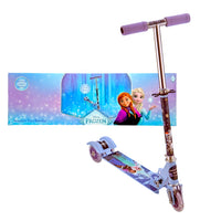 CYC Scooter Frozen Ana y Elsa Con Luz Plegable 3 Ruedas Juguete de Importacion T364125
