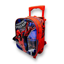 Cargar imagen en el visor de la galería, Mochila con Ruedas Preescolar Chica Kinder Ruz Marvel Hombre Araña Spiderman Fled 177276
