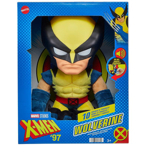 Marvel Peluche Figura X-Men Wolverine Con Frases HPK93 Mattel